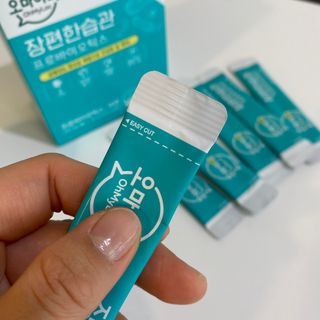 [유산균] 오마이락 장편한습관 프로바이오틱스 30P — 5점을 준 리뷰어가 2022년 11월 올린 사용 사진
