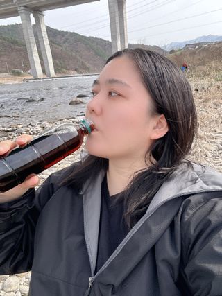 무라벨 바리스타룰스 디카페인 아메리카노 — 5점을 준 리뷰어가 2024년 4월 올린 사용 사진