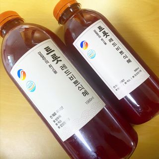 트롯전통식혜 트롯레드비트식혜 1리터 +500리터 — 5점을 준 리뷰어가 2021년 5월 올린 사용 사진
