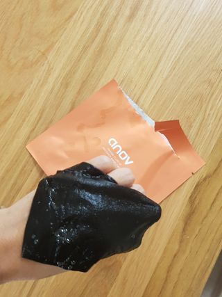 아노브코스메틱스 리커버 마스크팩 — 5점을 준 리뷰어가 2021년 11월 올린 사용 사진