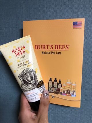 버츠비 케어플러스 릴리빙포앤노즈로션 — 5점을 준 리뷰어가 2021년 4월 올린 사용 사진