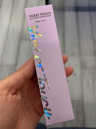 에스투엔디 S2ND 올인원 톤업크림 — 5점을 준 리뷰어가 2021년 4월 올린 사용 사진