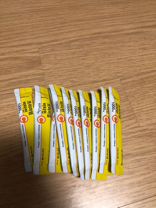 서울약사신협 프리미엄비타민C1000_2.5G x 100포 — 5점을 준 리뷰어가 2020년 12월 올린 사용 사진