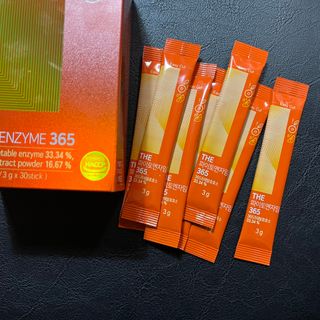[닥터루템]맛있는 파인애플맛 과채효소 THE파이토엔자임365 1box (30포) — 3.5점을 준 리뷰어가 2022년 10월 올린 사용 사진