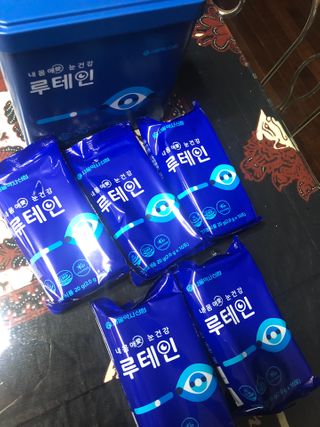 서울약사신협_내몸애눈건강루테인_2g x 50포 — 5점을 준 리뷰어가 2021년 1월 올린 사용 사진