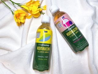 더그레잇티 콤부차 [매일유업] 더그레잇티 44kcal 콤부차 300ml *12개입 (오리지널 6개+베리리치 6개) — 5점을 준 리뷰어가 2023년 7월 올린 사용 사진