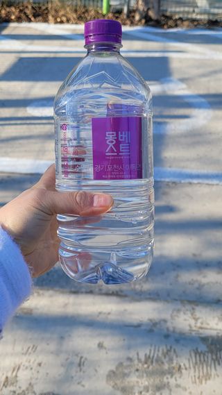 몽베스트 MONTBEST 1L 12입 — 5점을 준 리뷰어가 2022년 2월 올린 사용 사진