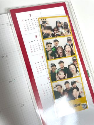 리훈 2024다이어리 아이라이크 모눈다이어리 — 5점을 준 리뷰어가 2023년 9월 올린 사용 사진