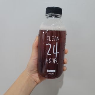 클린24시간 1BOX(5포) + 전용보틀(500ml) — 5점을 준 리뷰어가 2022년 8월 올린 사용 사진