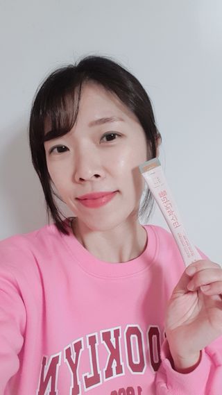 더리틀스 콜라겐부스터 — 5점을 준 리뷰어가 2022년 12월 올린 사용 사진