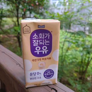 소화가 잘되는 우유 국산 5곡 미숫가루 — 5점을 준 리뷰어가 2021년 9월 올린 사용 사진