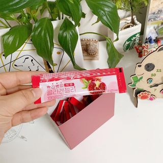 헬스업_쁘띠쁘띠석류콜라겐젤리_20g x 14포 — 5점을 준 리뷰어가 2021년 3월 올린 사용 사진
