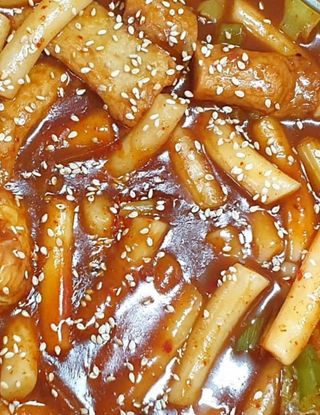 한성기업 무볼레 닭떡볶이+해물떡볶이 2종 세트 — 5점을 준 리뷰어가 2021년 10월 올린 사용 사진