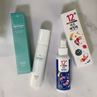 셀바이져 항균 스프레이 핸드워시 + 키즈세정제 SET — 4점을 준 리뷰어가 2021년 3월 올린 사용 사진