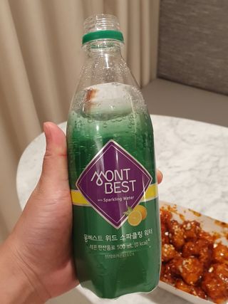 몽베스트 Montbest with Sparkling water Lemon OR Lime 20병(랜덤) — 5점을 준 리뷰어가 2022년 8월 올린 사용 사진
