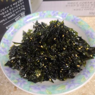 광천우리맛김 우리집밥도둑 맛있는광천김 우리김자반 50g 5봉 — 5점을 준 리뷰어가 2021년 11월 올린 사용 사진