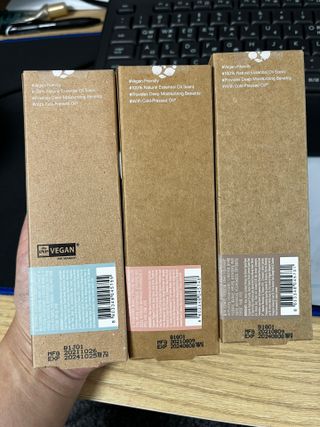 [후르디아] 끈적임 없는 착한성분 비건  핸드크림 3종 — 4.5점을 준 리뷰어가 2021년 11월 올린 사용 사진