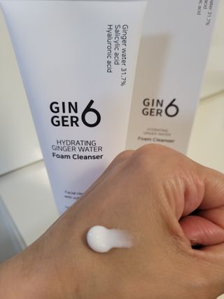 GINGER6 하이드레이팅 진저 워터 폼클렌징 — 5점을 준 리뷰어가 2021년 9월 올린 사용 사진
