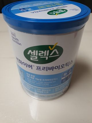 셀렉스 썬화이버 프리바이오틱스 — 5점을 준 리뷰어가 2021년 12월 올린 사용 사진