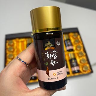 서울약사신협_프리미엄황삼골드_3.75g x 12환+75mgx12병 — 4.5점을 준 리뷰어가 2021년 1월 올린 사용 사진