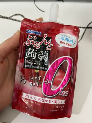 ORIHIRO 오리히로 곤약젤리 제로칼로리 130g 4종 4팩(맛별로 1팩씩) — 5점을 준 리뷰어가 2023년 3월 올린 사용 사진