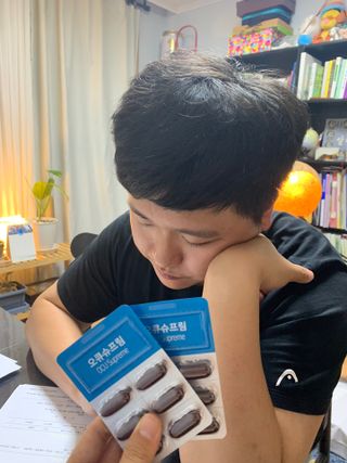 뉴트리션팩토리 비타프렙 오큐슈프림 루테인 오메가3 1050mg — 4.5점을 준 리뷰어가 2021년 10월 올린 사용 사진