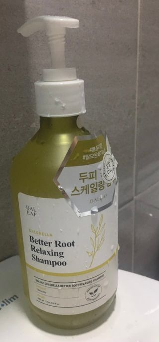 달리프 클로렐라 베러 루트 릴렉싱 샴푸 500ml — 5점을 준 리뷰어가 2021년 5월 올린 사용 사진