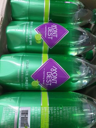 몽베스트 Montbest with Sparkling water Lime20병 — 5점을 준 리뷰어가 2021년 10월 올린 사용 사진