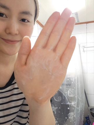 랑벨 내츄럴 딥 클렌징 오일 200ml (저자극 약산성 천연 클렌징) — 4점을 준 리뷰어가 2022년 5월 올린 사용 사진