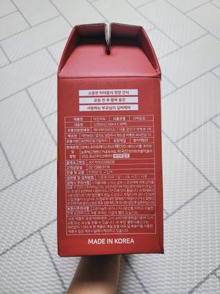 제이제이바이오 더단마토 프리미엄주스 100ml 30팩입 - 무설탕 스테비아 토마토즙 — 5점을 준 리뷰어가 2021년 11월 올린 사용 사진