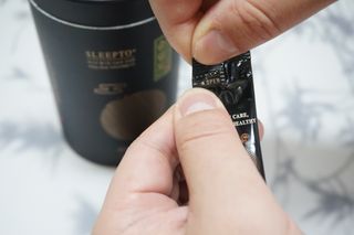 프리마인 자체 기업부설 연구소에서 찾아낸 건강한 수면의 비밀.  슬립토 플러스 30포 — 5점을 준 리뷰어가 2021년 11월 올린 사용 사진