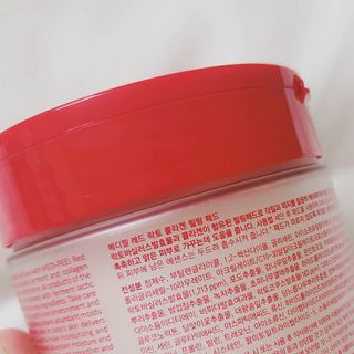 메디필 레드 락토 콜라겐 필링패드 — 5점을 준 리뷰어가 2021년 3월 올린 사용 사진