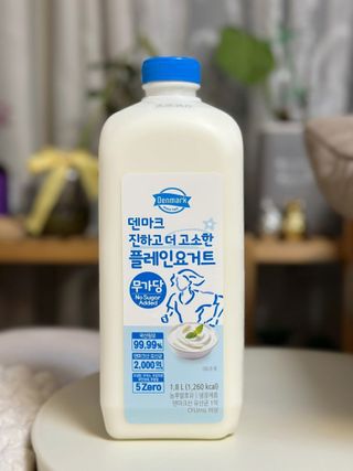 프리_[덴마크] 진하고 더 고소한 플레인 요거트 1.8L — 5점을 준 리뷰어가 2025년 5월 올린 사용 사진