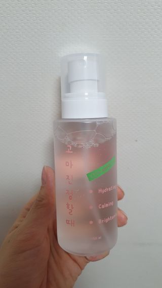 [시카앰플] 묘오한 고마진정할때 진정 스프레이 앰플 150ml — 5점을 준 리뷰어가 2021년 3월 올린 사용 사진