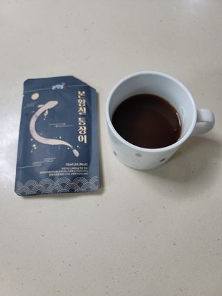 [비린내 완벽제거] 본황칠 통장어 국내산 장어즙 아르기닌 2800mg 장어즙효능 기력보강 — 5점을 준 리뷰어가 2022년 7월 올린 사용 사진