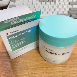 리더스코스메틱 리더스 카밍 바이오틱스 퀵 수딩 패드 — 4점을 준 리뷰어가 2022년 7월 올린 사용 사진