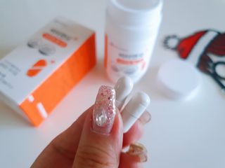 프리마인 성큼다가온 봄, 이너뷰티를 챙겨야 피부도 화사하게, 컨디션도 활기차게. 흡수율을 높인 고효율 비타민. — 5점을 준 리뷰어가 2022년 12월 올린 사용 사진