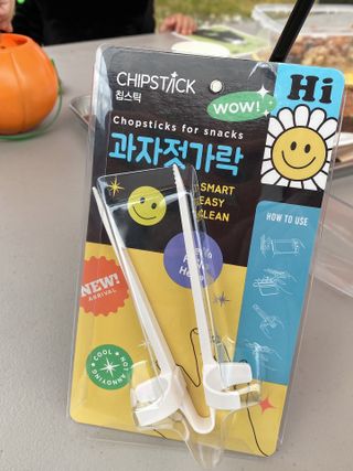 칩스틱 과자젓가락 게이밍젓가락 2ea / KC인증 식품용 — 5점을 준 리뷰어가 2021년 10월 올린 사용 사진