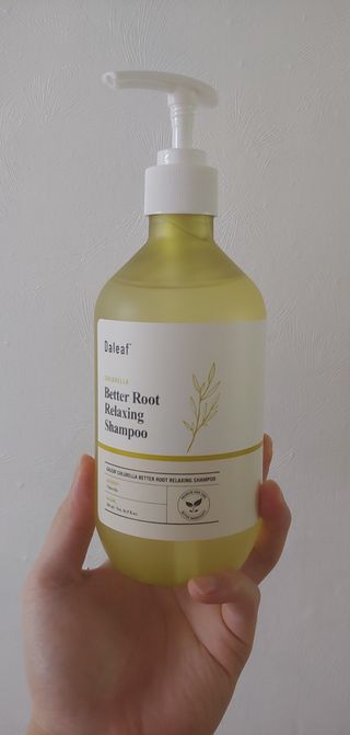 달리프 클로렐라 베러 루트 릴렉싱 샴푸 500ml — 3점을 준 리뷰어가 2021년 5월 올린 사용 사진
