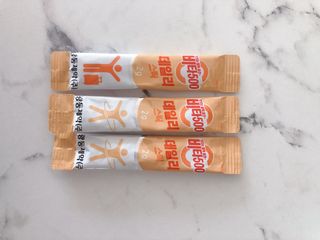 광동제약 [광동] 비타500데일리스틱 70포X2개 + 뚱랑이엽서 + 쇼핑백 증정 — 5점을 준 리뷰어가 2022년 1월 올린 사용 사진