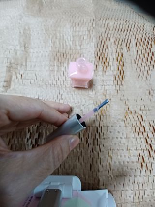 젤리핏 피치리페어 10ml 피치 컬러영양제 효과있는 손톱강화제 — 5점을 준 리뷰어가 2022년 7월 올린 사용 사진