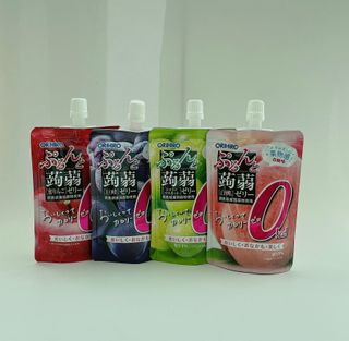 ORIHIRO 오리히로 곤약젤리 제로칼로리 130g 4종 4팩(맛별로 1팩씩) — 5점을 준 리뷰어가 2023년 2월 올린 사용 사진