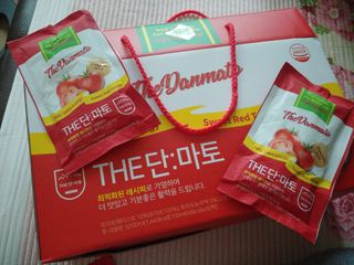 제이제이바이오 더단마토 프리미엄주스 100ml 30팩입 - 무설탕 스테비아 토마토즙 — 5점을 준 리뷰어가 2021년 12월 올린 사용 사진