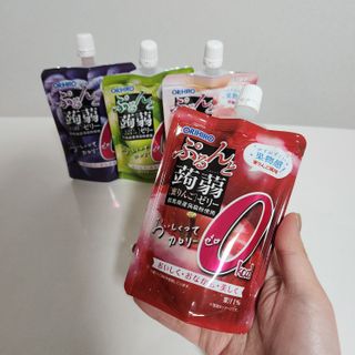 ORIHIRO 오리히로 곤약젤리 제로칼로리 130g 4종 4팩(맛별로 1팩씩) — 5점을 준 리뷰어가 2023년 1월 올린 사용 사진