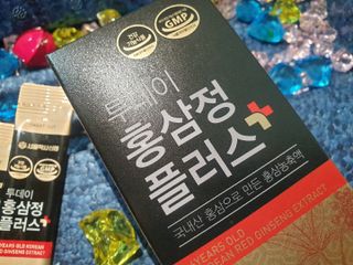 서울약사신협_투데이홍삼정플러스스틱_10g x 60포 — 5점을 준 리뷰어가 2021년 7월 올린 사용 사진