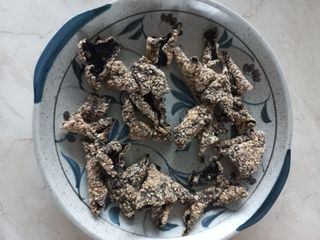 오봉산꽃부각 [만나식품] 오봉산 꽃부각 3가지 맛(오리지널, 새우맛, 매운고추맛) — 5점을 준 리뷰어가 2023년 1월 올린 사용 사진