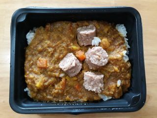 브라잇벨리 식물성 미트볼과 일본식카레의 만남, 플랜트볼 카레라이스 — 5점을 준 리뷰어가 2022년 8월 올린 사용 사진