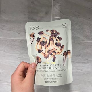 딜라이트 프로젝트 바삭한 원물칩 3종 고구마칩, 자색고구마칩, 느타리버섯칩 [총 6봉지] — 5점을 준 리뷰어가 2022년 2월 올린 사용 사진
