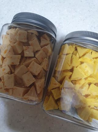 페페로니 진짜 프리바이오틱스 치즈+치즈고구마 180g+180g — 5점을 준 리뷰어가 2021년 7월 올린 사용 사진