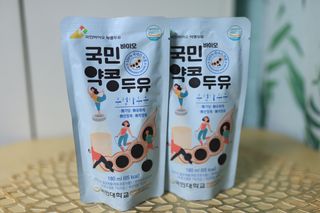 국민바이오 약콩두유 — 4점을 준 리뷰어가 2022년 5월 올린 사용 사진